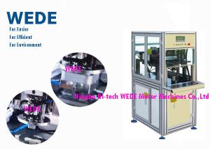 2 Poles Stator Insulation Paper Inserting Machine With Transferring Conveyor