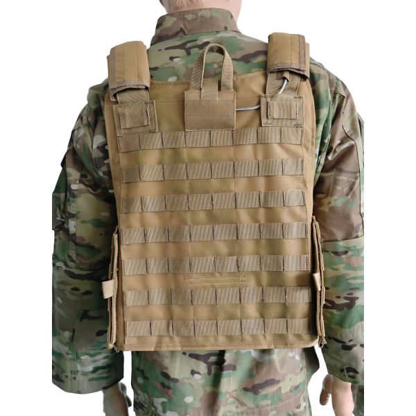 Tactical 600D Polyester Battle Vest Modular MOLLE Vest Breathable