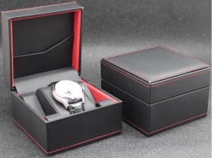 China Eco - Friendly Plastic Watch Box PU Leather Outside Waterproof Environmentally Friendly wholesale