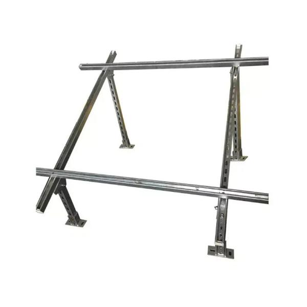 Quality Flexible Rustproof Stainless Steel  Ground Mounted For Rooftop Solar Panel Installation for sale