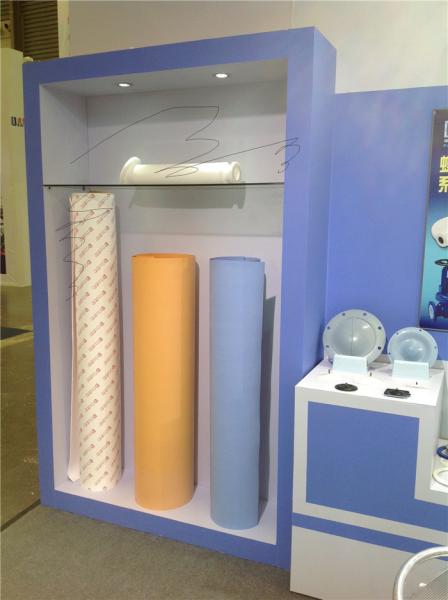 Quality None Toxic Colorful Skived PTFE Sheet , Glass Filled  Sheet Customized for sale