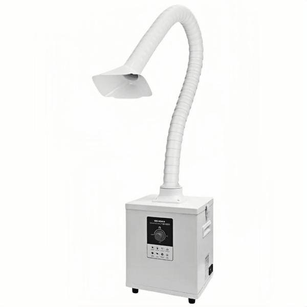 Quality All White Solder Fume Extractor FES150 Laser Smoke Purifier For Welding / DTF 3D Printer for sale