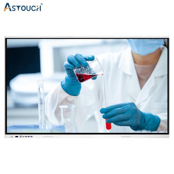 Quality 75inch Interactive Flat Panel IR Multi Touch Interactive Lcd Whiteboard for sale