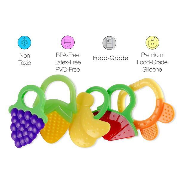Watermelon / Banana Newborn Baby Pacifier For Babies Teeth Growing Custom Logo
