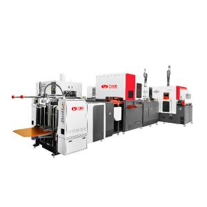 China LY-HB3000CQ Double forming Rigid Box Making Machine with High speed 50 pcs/min wholesale