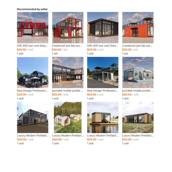 3 Bedrooms Luxury Collapsible Expanding Container Home House 20ft x 40ft MGO Board Floor