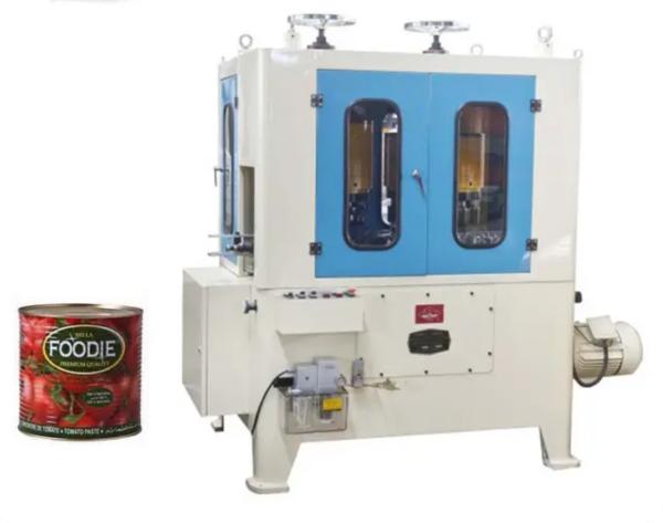 Quality Tomato Sauce Food Tin Can Combination Machine With Flangling Beading Seaming for sale