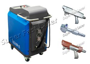 China Convenient Laser Cleaning System 100w Handheld Laser Rust Removal Tool wholesale