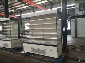 China China open display fridge companies Upright Beverage Open Air Refrigerated Display Cases wholesale