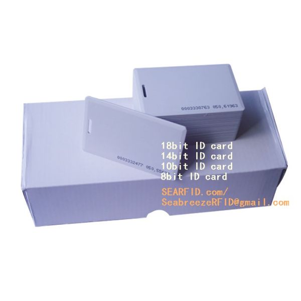 18bits code ID card, 10bits code ID card, 8bits code ID card, 18 digit code EM card, 10 digit code, 8 digit code EM card