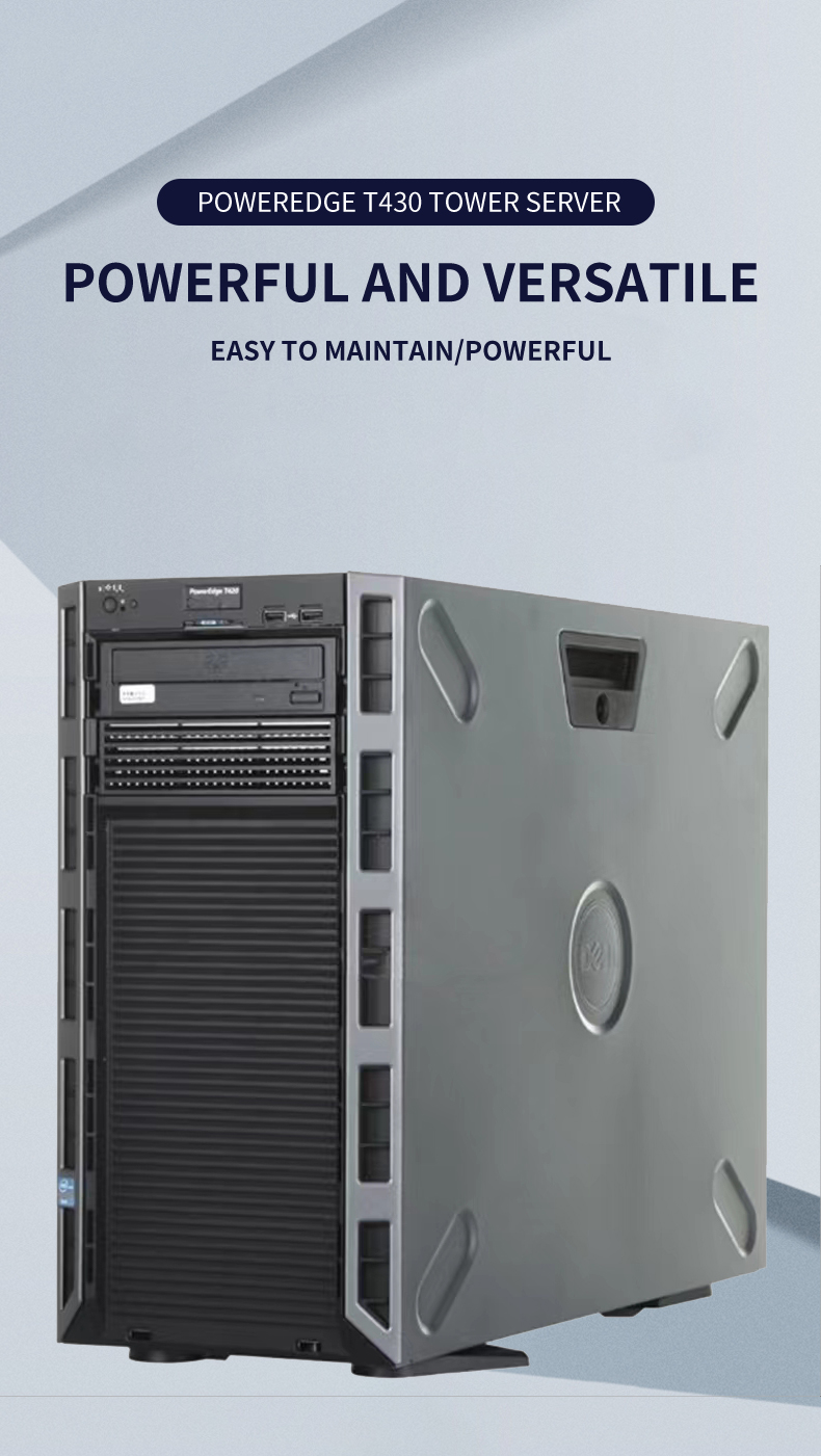 PowerEdge T430 5U Tower Rackmount Storage Server Intel Xeon E5-2600V3 E5-2600V4 Network Server