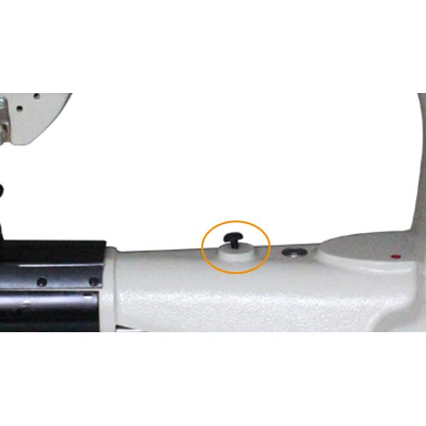 Vertical Hook Leather 32KG 250×110mm Compound Feed Sewing Machine