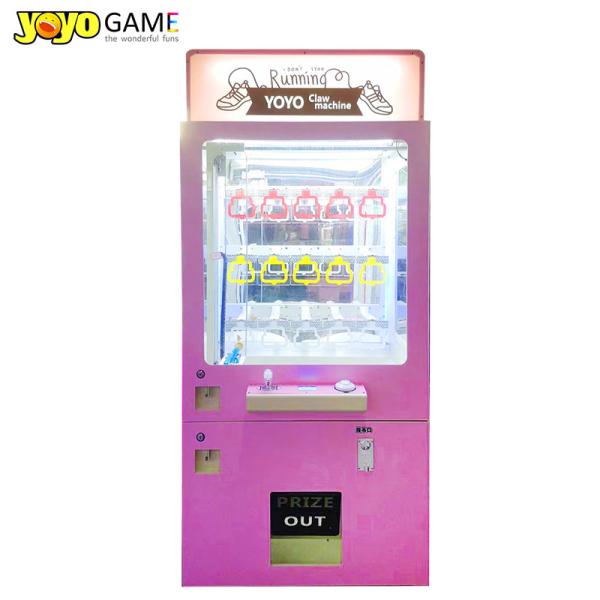 Quality Coin Operated Key Master Push Shoes Gifts Machine Prize Redemption Arcade Game for sale