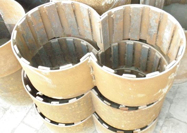Quality Vertical Brick Making Machinery Parts Mud Cylinder Lining Customized Color for sale