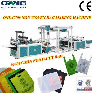 China ONL-C700 High speed non woven bag making machine price wholesale