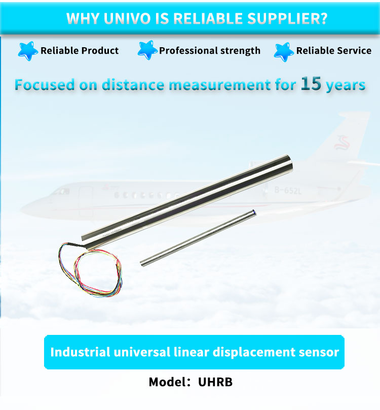 3Vrms Power Supply UNIVO UHRBY Distance Measuring Sensor for Linear Displacement