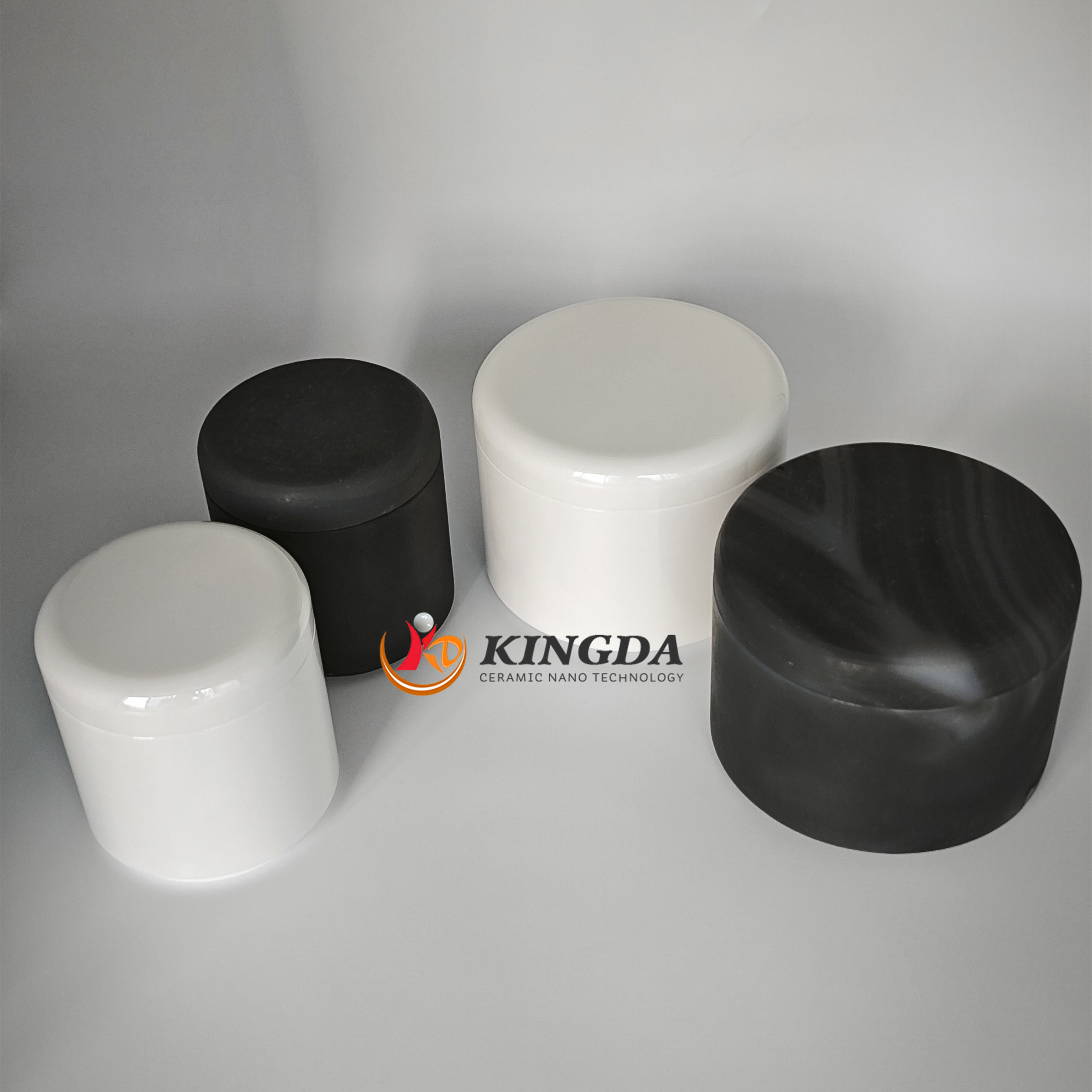 zirconia ceramic ball mill jar for retsch ball mill: 100ml zirconium oxdie grinding set