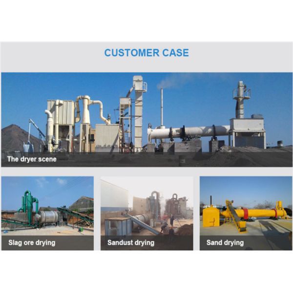 Diesel Heat 10 Tons Per Hour Drum Drying Machine Cereal Alfalfa Straw Dryer