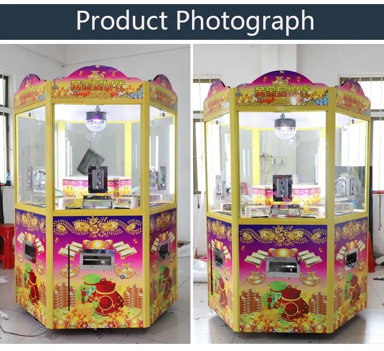 6P Unblocked Arcade Game Machine Coin Pusher Customised