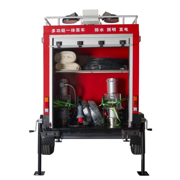 Multi-Functional Integrated Drainage Pump Diesel Engine Farm Irrigation Water Pump With Lighting System