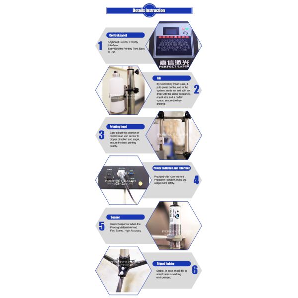 Automatic Large Format Label Inkjet Printer High Resolution Industrial Carton Inkjet Printer