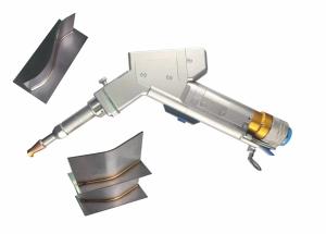 Customized 3000w Handheld Welding Head With Touch Screen Digital Control