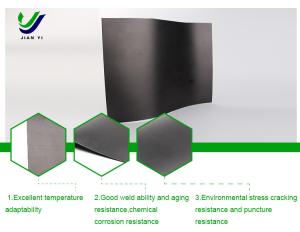 Permeable Material HDPE Smooth Geomembrane For Filtration And Isolation