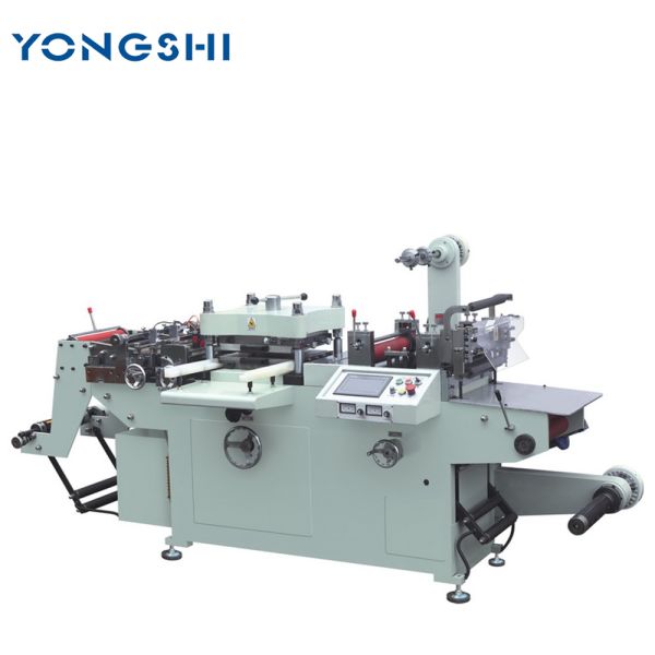 Automatic Label Flat Bed Die Punching Machine Adhesive Tape Cutter