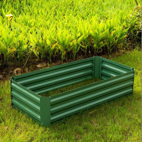 Pest Prevention 8x4ft Raised Metal Garden Bed