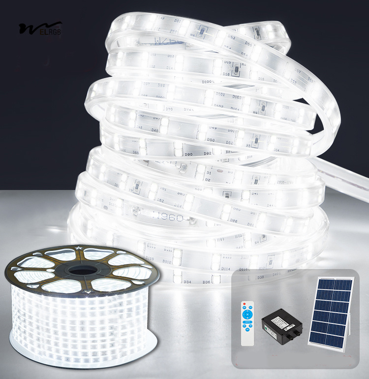 Solar Light Strip for Courtyard Villa Garden Balcony Atmosphere Illumination Lighting