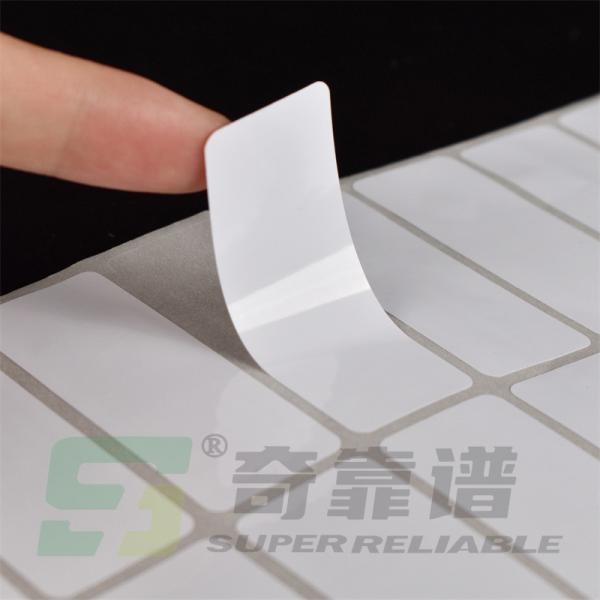 Quality Customized Adhesive Film Label Sticker PET Label PET Sticker for Thermal Transfer Ribbon Printing for sale