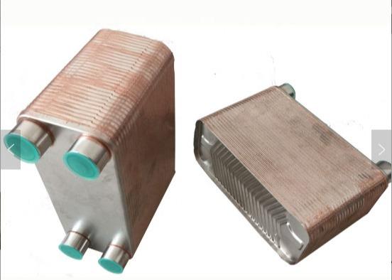 Quality Stainless steel Brazed plate heat exchanger Working temperature range  -196°C~+200°C for sale