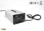 Portable 54.6V 20A Lithium Ion Battery Charger with Aluminum Case 1200W Output