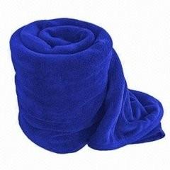 Quality Wearable Solid Color Polar Custom Fleece Blankets Wholesale Full Size / King Size for sale