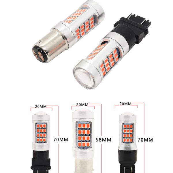 Three Times 2835 Car Turn Signal Lights Car Brake Led Turn Signal Flasher