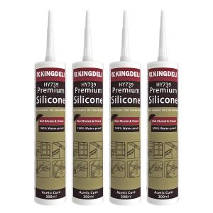 General Purpose Water And Weather Resistant Acetic Silicone Sealant