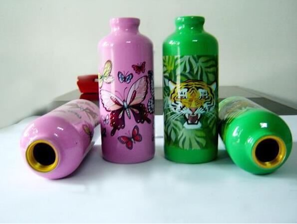 Full Auto Heat Transfer Printing Equipment For Make Up Products Bottles