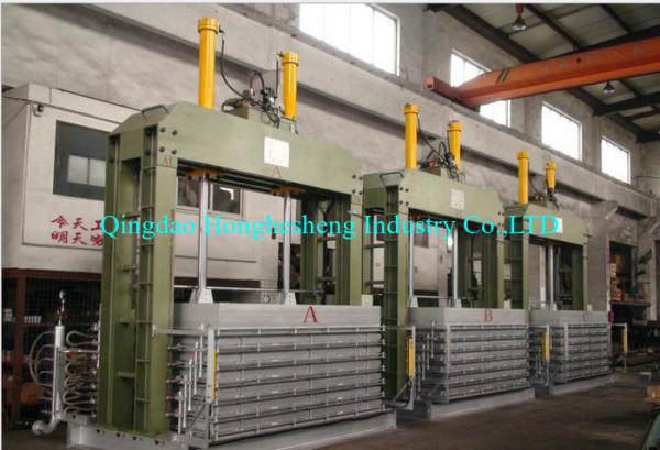 Quality 4 6 Layers Foam Rubber Sheets Vulcanizing Press EVA Mat Foaming Machine for sale