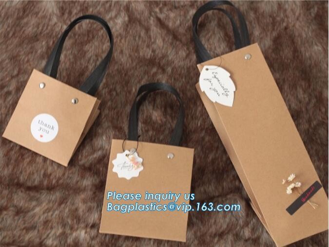 Customized Cut Printed Coated Paper Shopping Bag with Matt Lamination,rope handle custom logo printed white paper bag