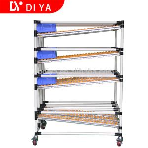 Simple Operation Roller Track System , DY79 Heavy Duty Roller Track System
