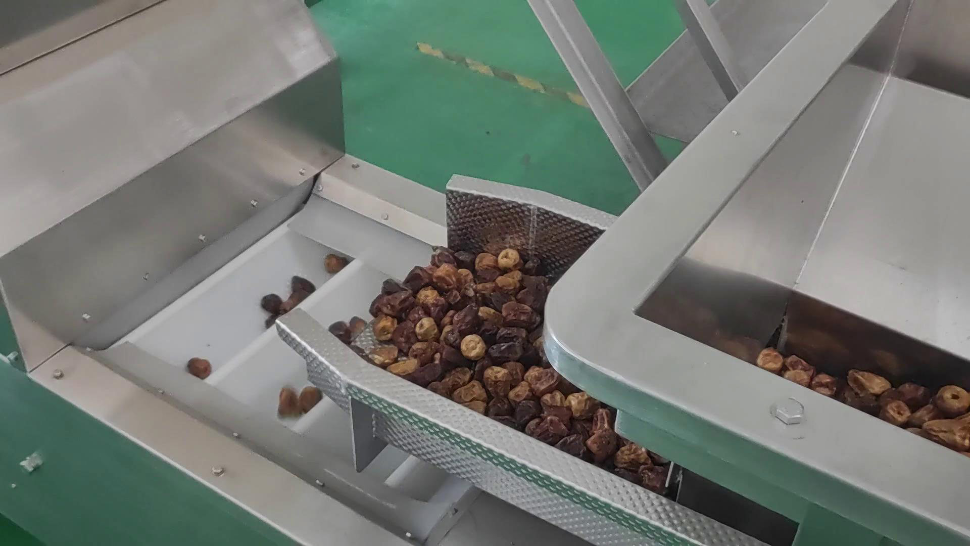 Customization LCD Screen Granule Filling Machine Date Palm Box Packing Line