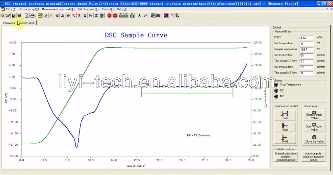 Touch Screen Type Differential Scanning Calorimeter / Differential Scanning Calorimetry Price