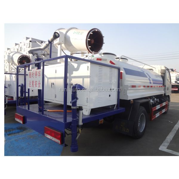 DFAC 4x2 LHD RHD 40 Meters Water Sprayer Truck Dust Suppression Multifunctional