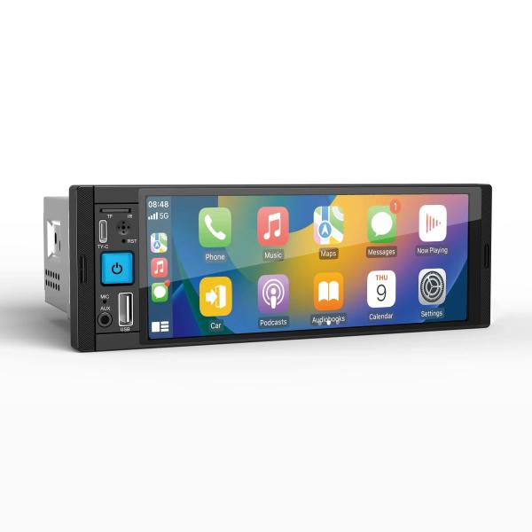 Universal Car Navigation MP5 Player with Android Auto Bluetooth HD Screen USB TF