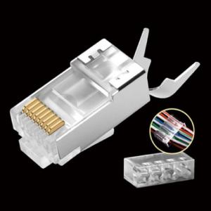 CAT7 Modular Plug Shielded Round 1.30mm Insulation OD ZC-MP7-88SR130 8P/8C