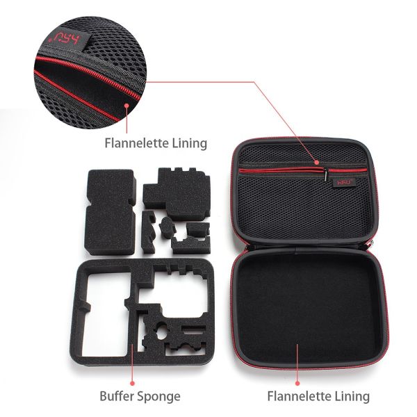 SGS Approved EVA OSMO Action Waterproof Case Flannelette Lining