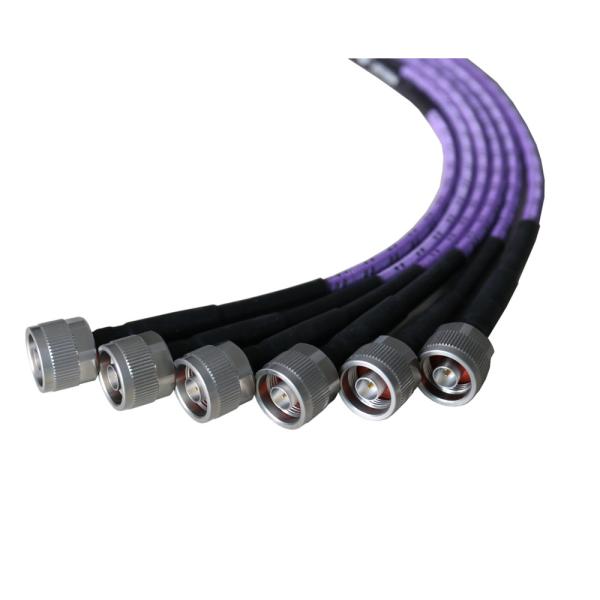 Quality 40G Flexible Signal RF Test Cables VN280 High Phase Stability for sale