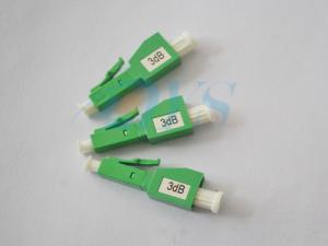China Singlemode Male to Female 3dB LC / APC Fiber Optic Attenuator For Test and measurement wholesale