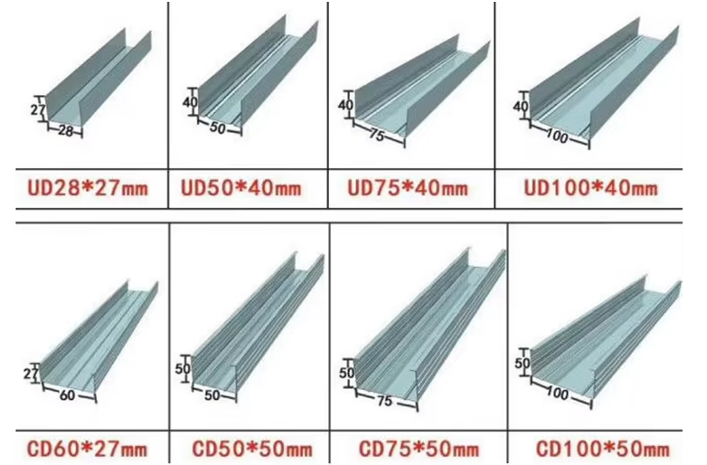 Two In One Keel Stud And Track Drywall Stud Roll Forming Machine