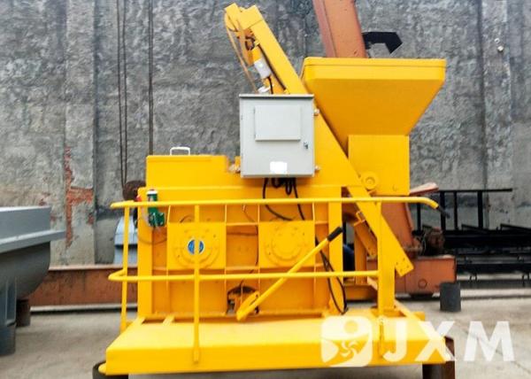 Quality High Efficiency Electrical Concrete Mixer 0.5M3 Horizontal Shaft Mixer for sale